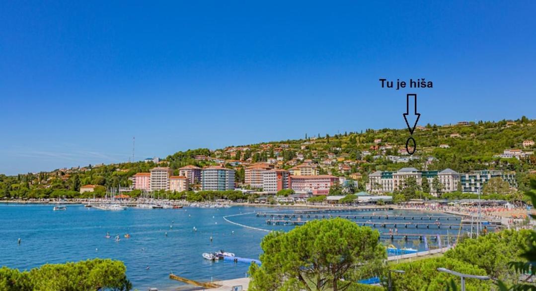 Appartamento Tiny Shell House Portorose Esterno foto